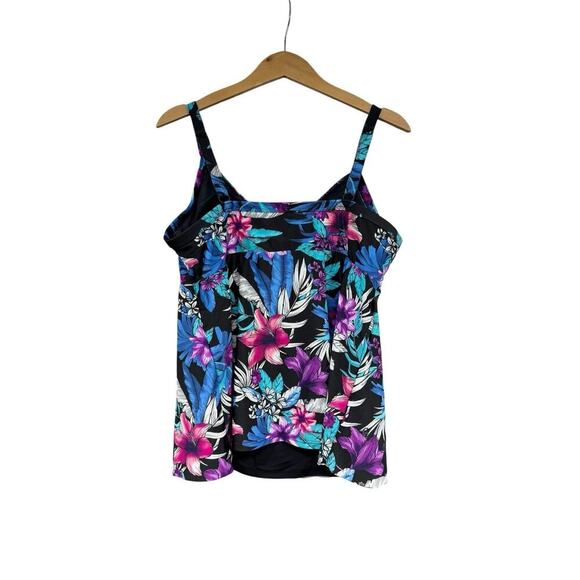 Croft & Barrow St John’s Bay Lot If 3 Tankini Tops Swim Womens 14/16/1XL - Picture 13 of 16